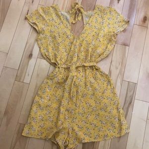 Yellow AE romper